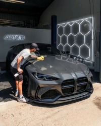 Ravoony Plus PET Glossy Metallic Tourmalie Grey Car Wrap review 0