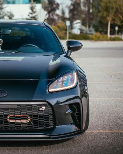 Ravoony Plus Super Gloss PET Piano Black Car Wrap review sleezii 02