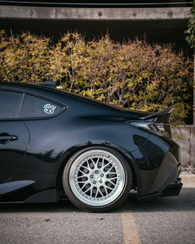 Ravoony Plus Super Gloss PET Piano Black Car Wrap review sleezii 03