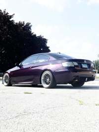 Ravoony Plus Gloss Midnight Purple Car Vinyl Wrap review 2