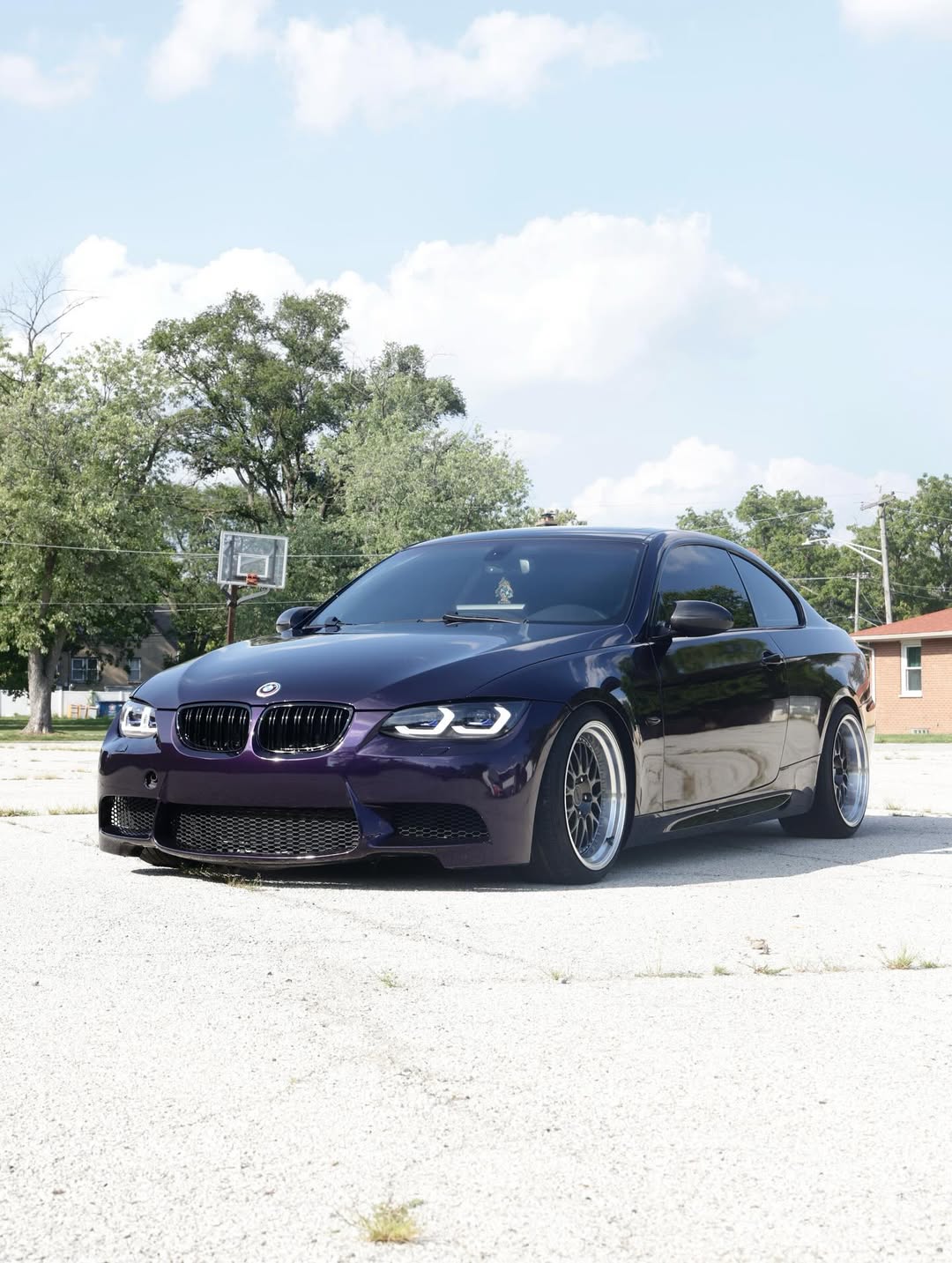 Ravoony Plus Gloss Midnight Purple Car Vinyl Wrap review 335E 02