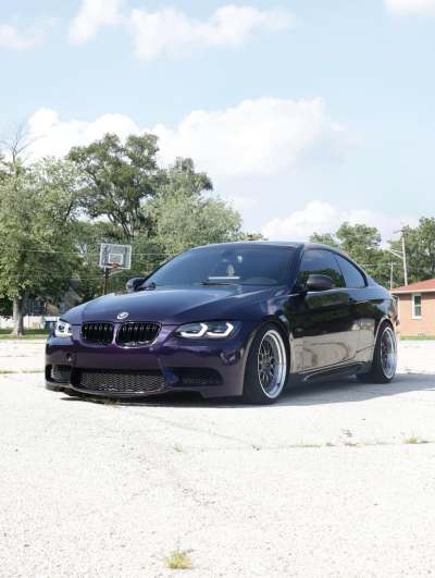 Ravoony Plus Gloss Midnight Purple Car Vinyl Wrap review 335E 01