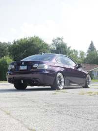 Ravoony Plus Gloss Midnight Purple Car Vinyl Wrap review 3