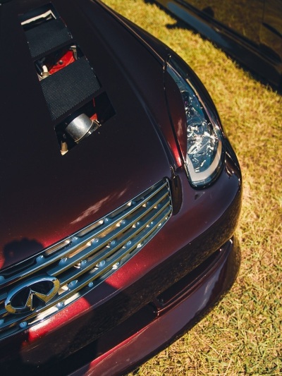 Ravoony Plus Gloss Black Rose Vinyl Wrap review aj_vq35 01