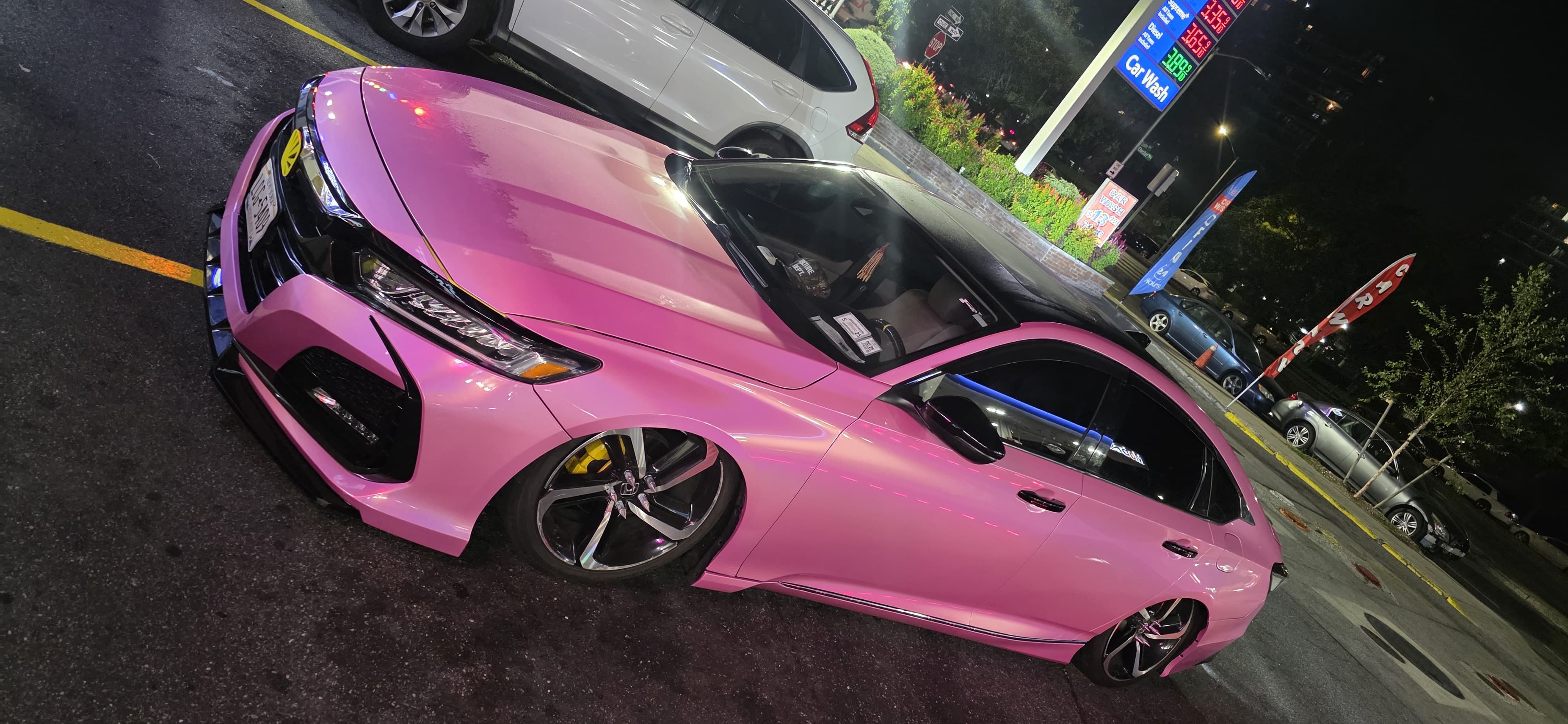 Ravoony Plus Glossy Laser Pink Car Vinyl Wrap review Kevin