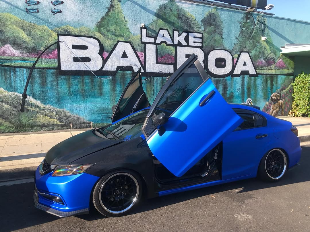 Ravoony Plus Matte Chrome Blue Car Wrap review sick1cvc 02