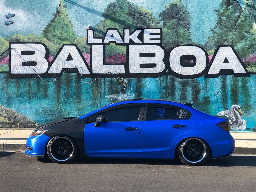 Ravoony Plus Matte Chrome Blue Car Wrap review sick1cvc 03