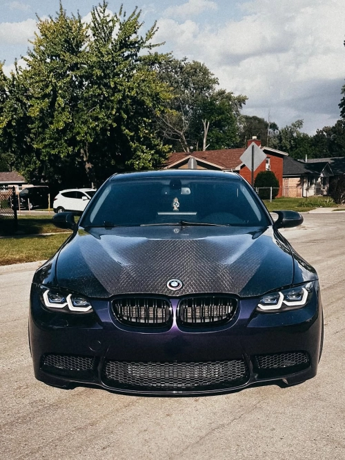 Ravoony Plus PET Gloss Midnight Purple Car Vinyl Wrap review 