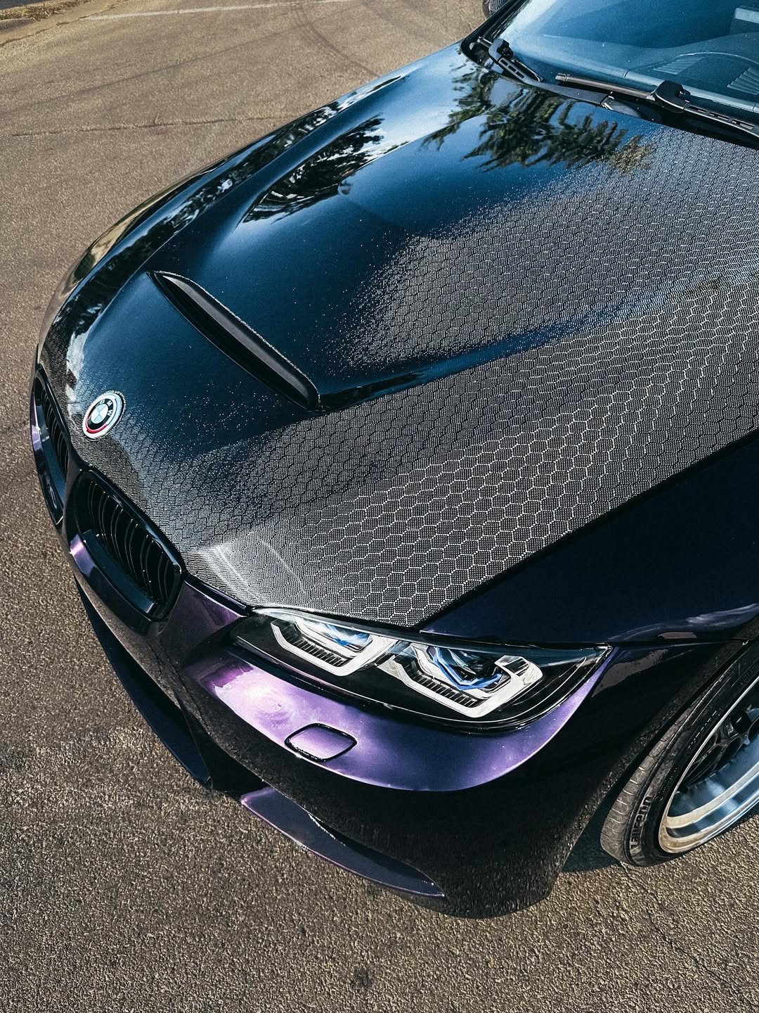 Ravoony Plus Gloss Midnight Purple Car Vinyl Wrap review why30ff 03