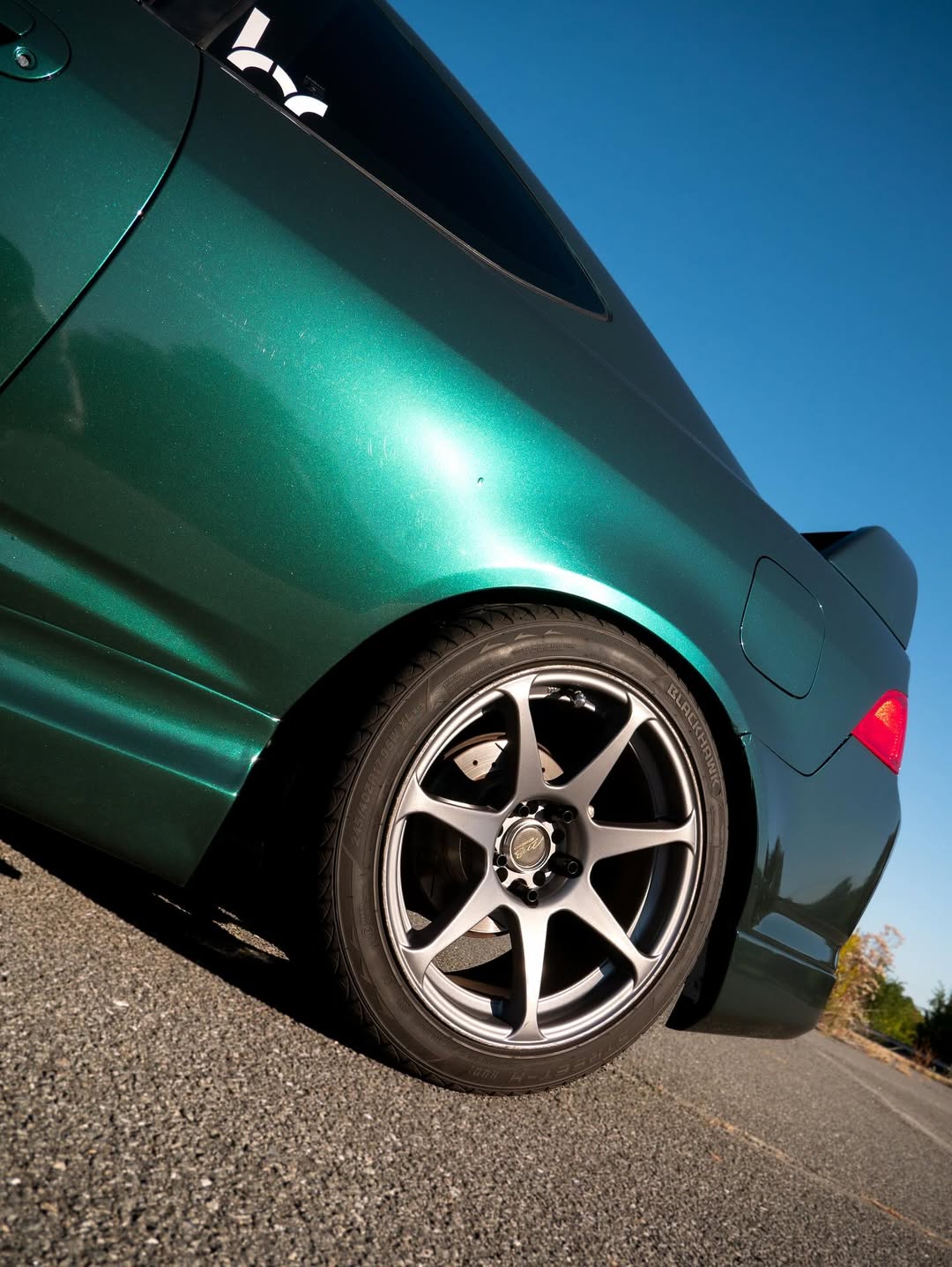 Ravoony Plus Glossy Royal Green Vinyl Car Wrap review Chris Garcia 03