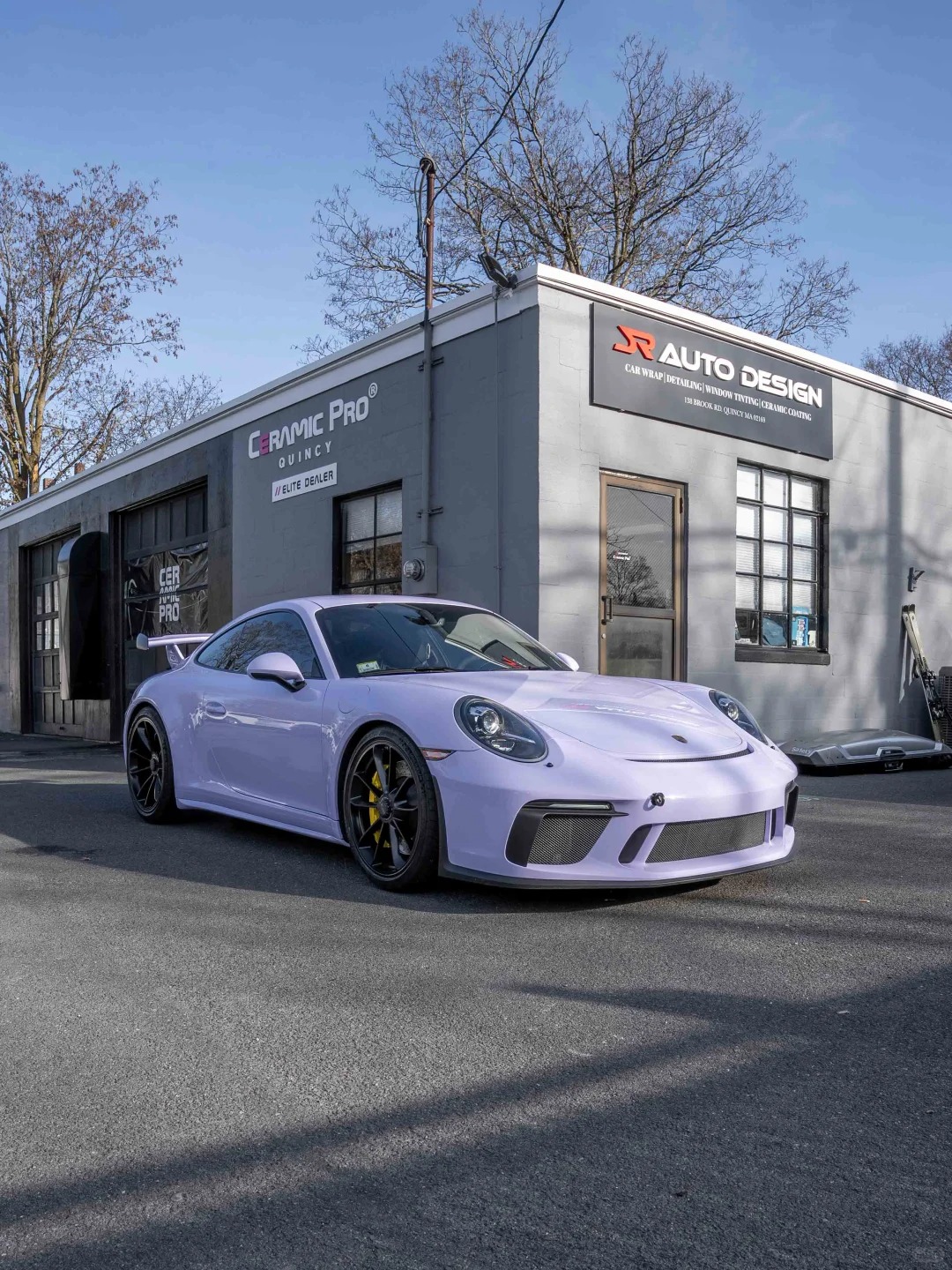 Ravoony Plus Glossy Violet Star Car Wrap review 1