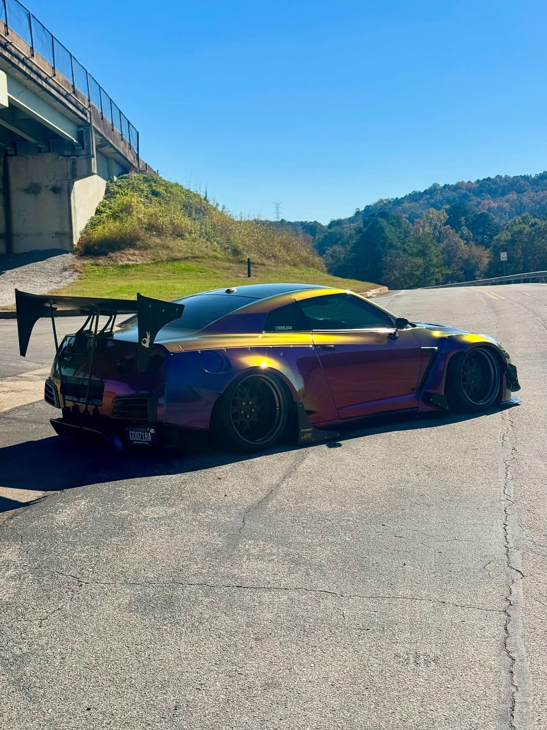 Ravoony Plus Gloss Flowing Phantom Purple Chameleon Wrap review r35.levi 04