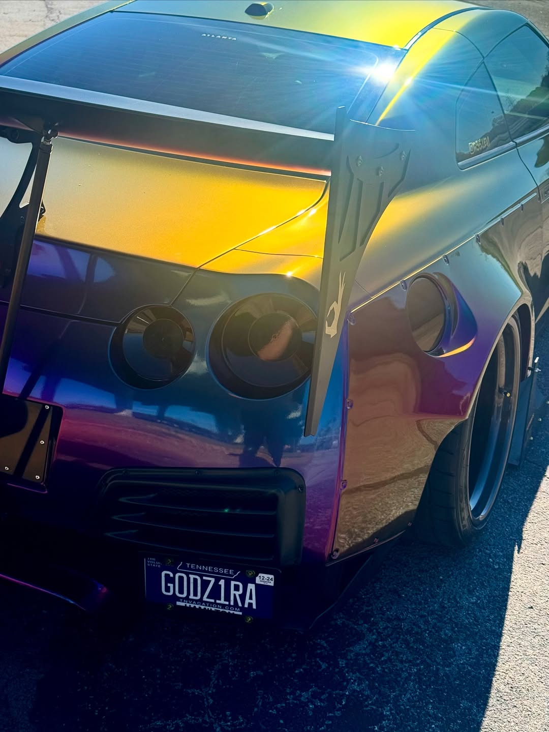 Ravoony Plus Gloss Flowing Phantom Purple Chameleon Wrap review r35.levi 06