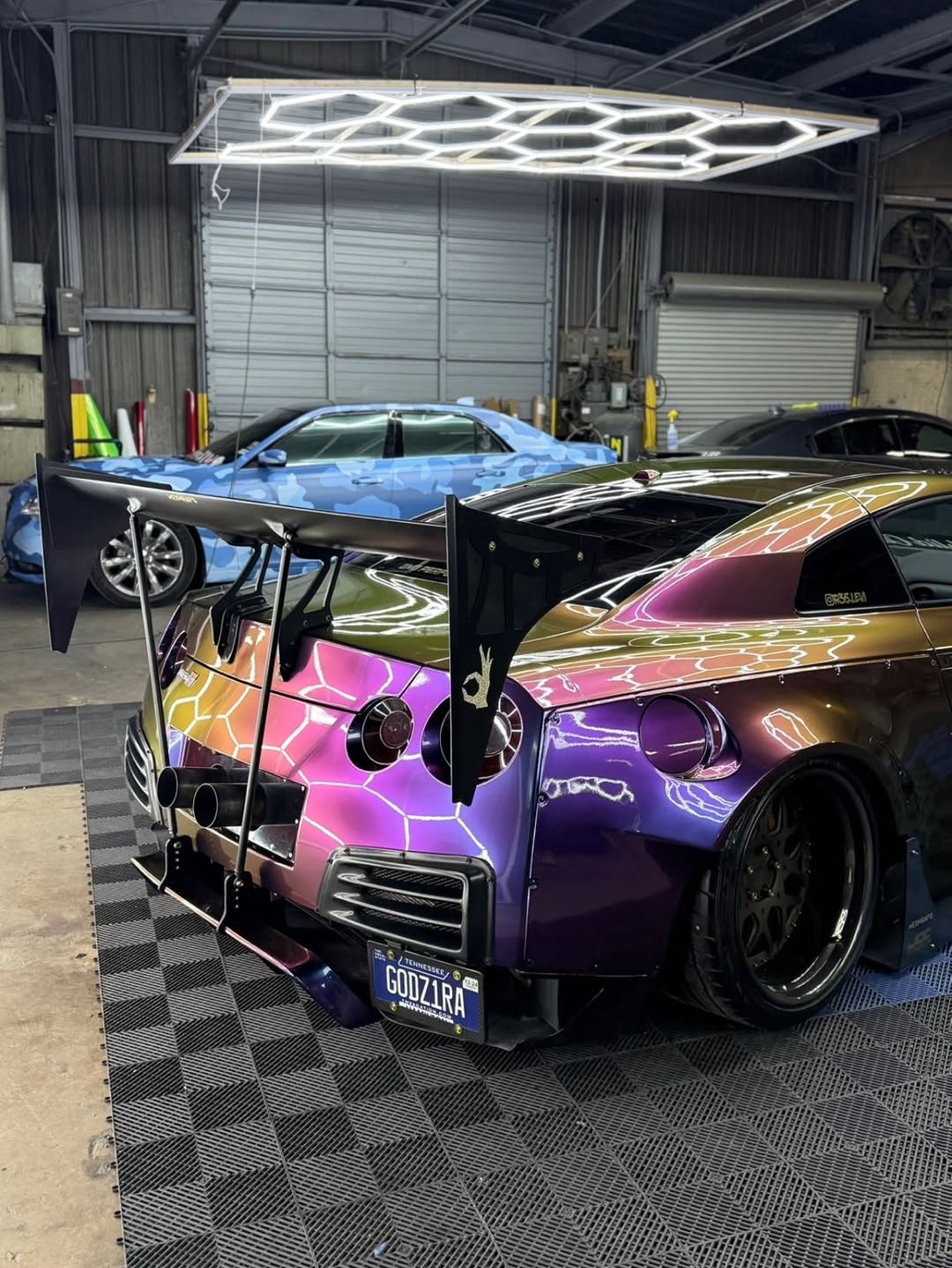 Ravoony Plus Gloss Flowing Phantom Purple Chameleon Wrap review r35.levi 03