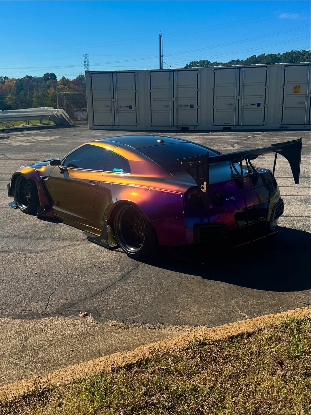 Ravoony Plus Gloss Flowing Phantom Purple Chameleon Wrap review r35.levi 05