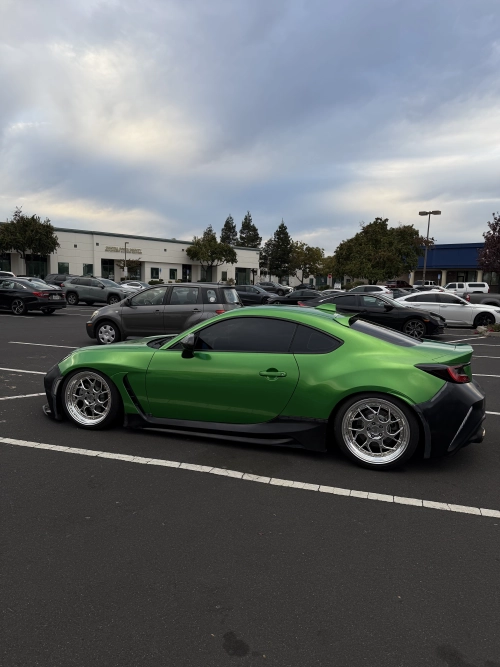 Ravoony Plus Glossy Metal Flame Green Vinyl Car Wrap review 