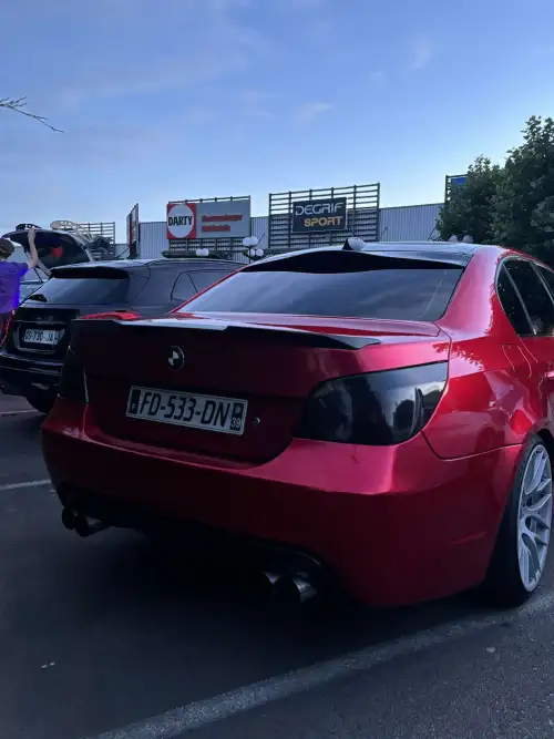 Ravoony Plus Gloss Metallic Vampire Red Vinyl Car Wrap review 