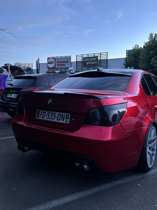 Ravoony Plus Gloss Metallic Vampire Red Vinyl Car Wrap review 