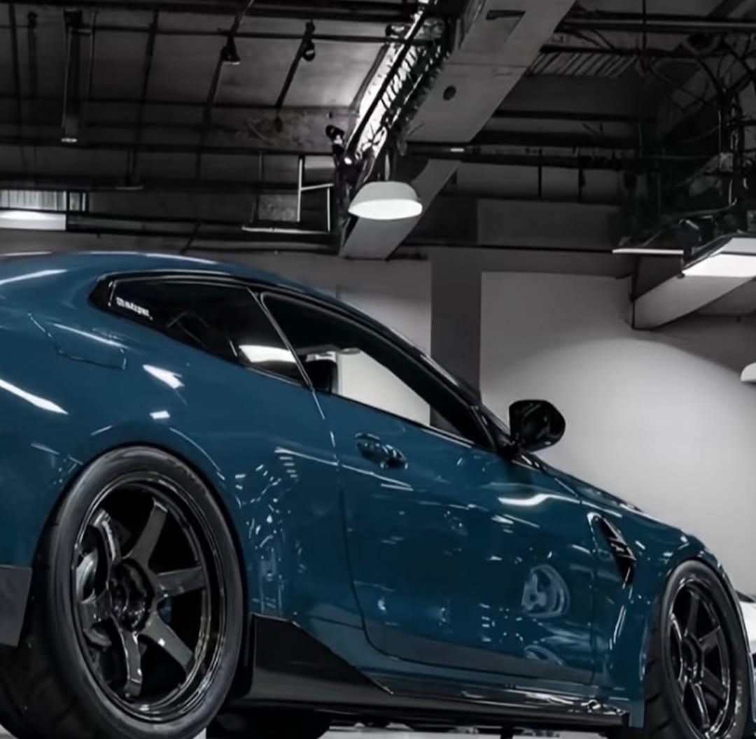 Ravoony Basic PET Gloss Butterfly Valley Blue Vinyl Car Wrap review Christian Hernandez 02