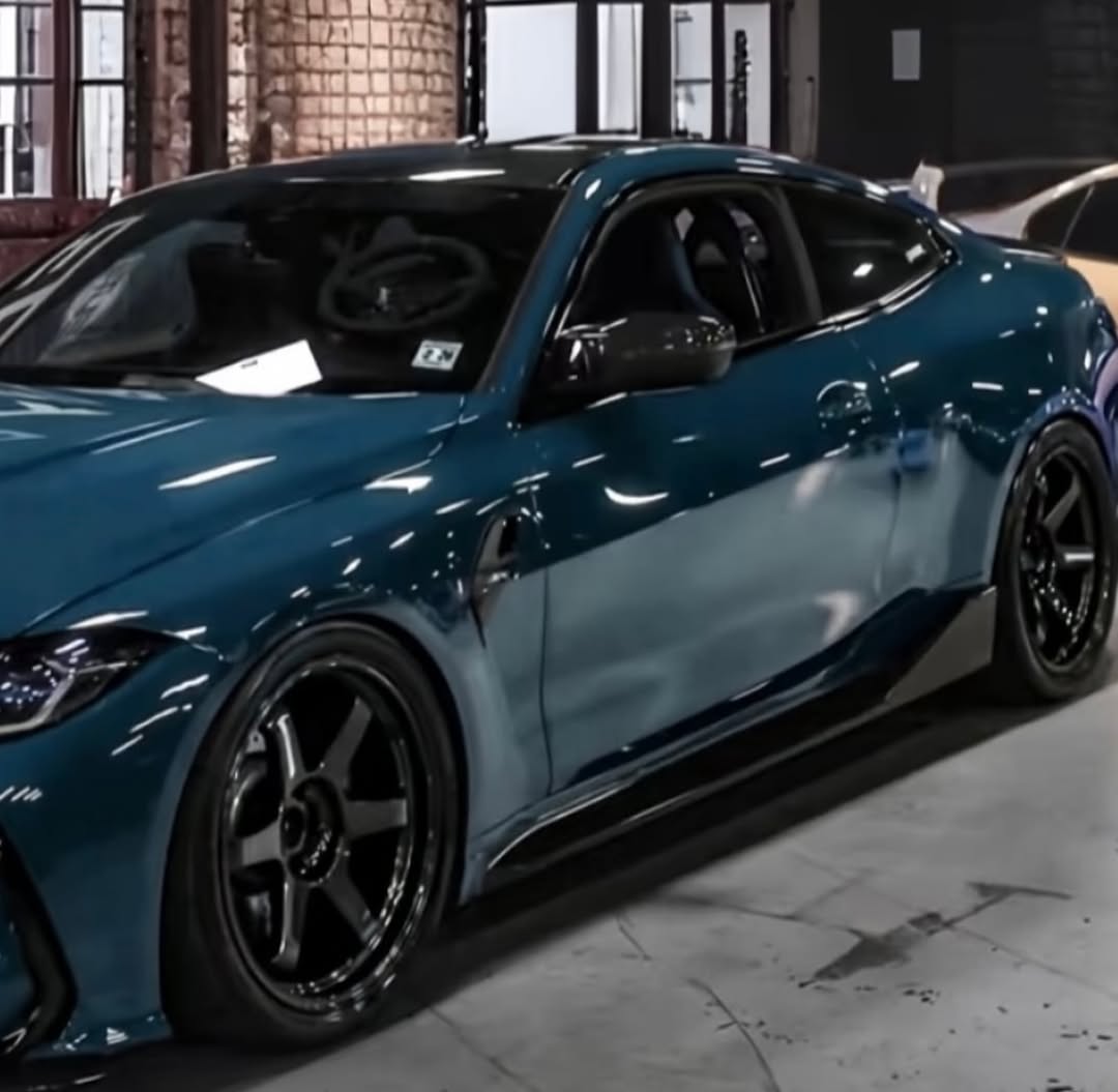 Ravoony Basic PET Gloss Butterfly Valley Blue Vinyl Car Wrap review Christian Hernandez 01