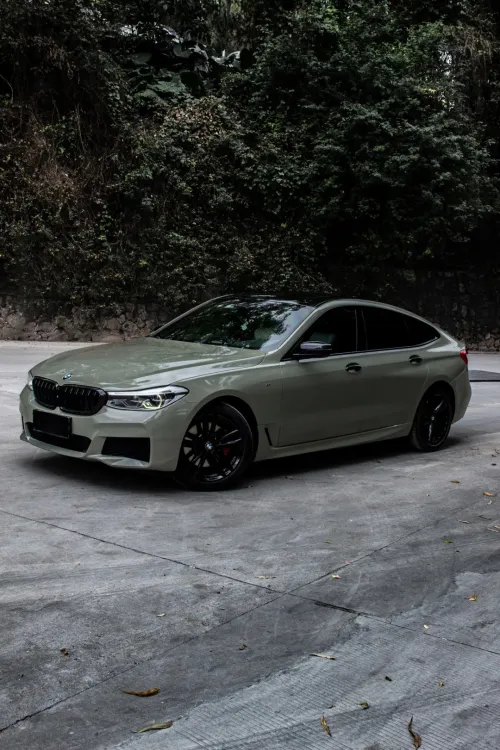 Ravoony Basic PET Gloss Khaki Green Car Vinyl Wrap review 