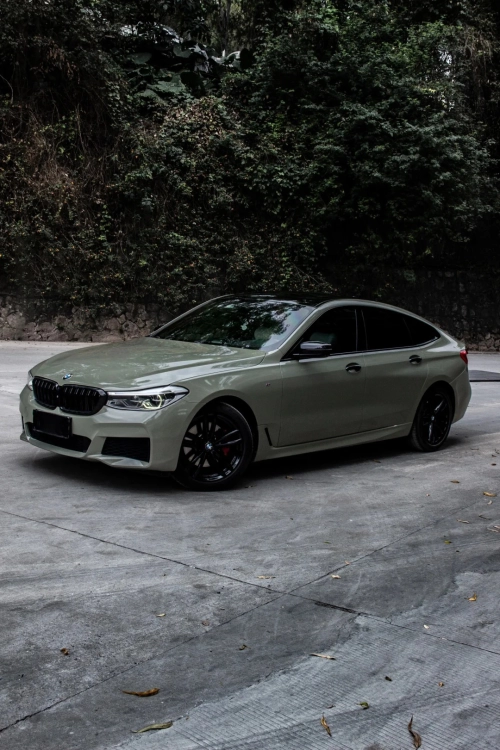 Ravoony Basic PET Gloss Khaki Green Car Vinyl Wrap review 