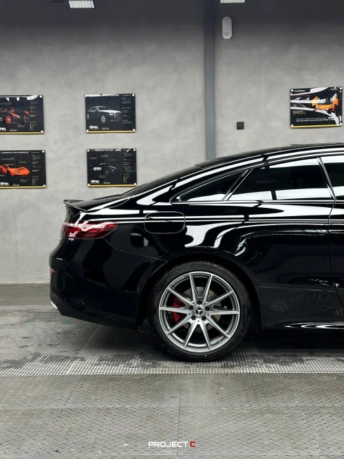 Ravoony Basic PET Glossy Crystal Black Car Vinyl Wrap review 