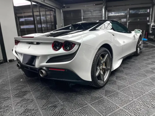 Ravoony Basic PET Glossy Crystal White Car Vinyl Wrap review 