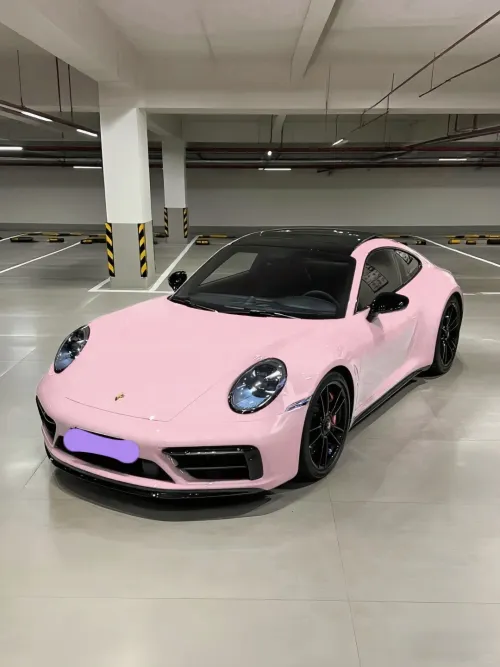 Ravoony Basic PET Glossy Baby Pink Car Vinyl Wrap review 