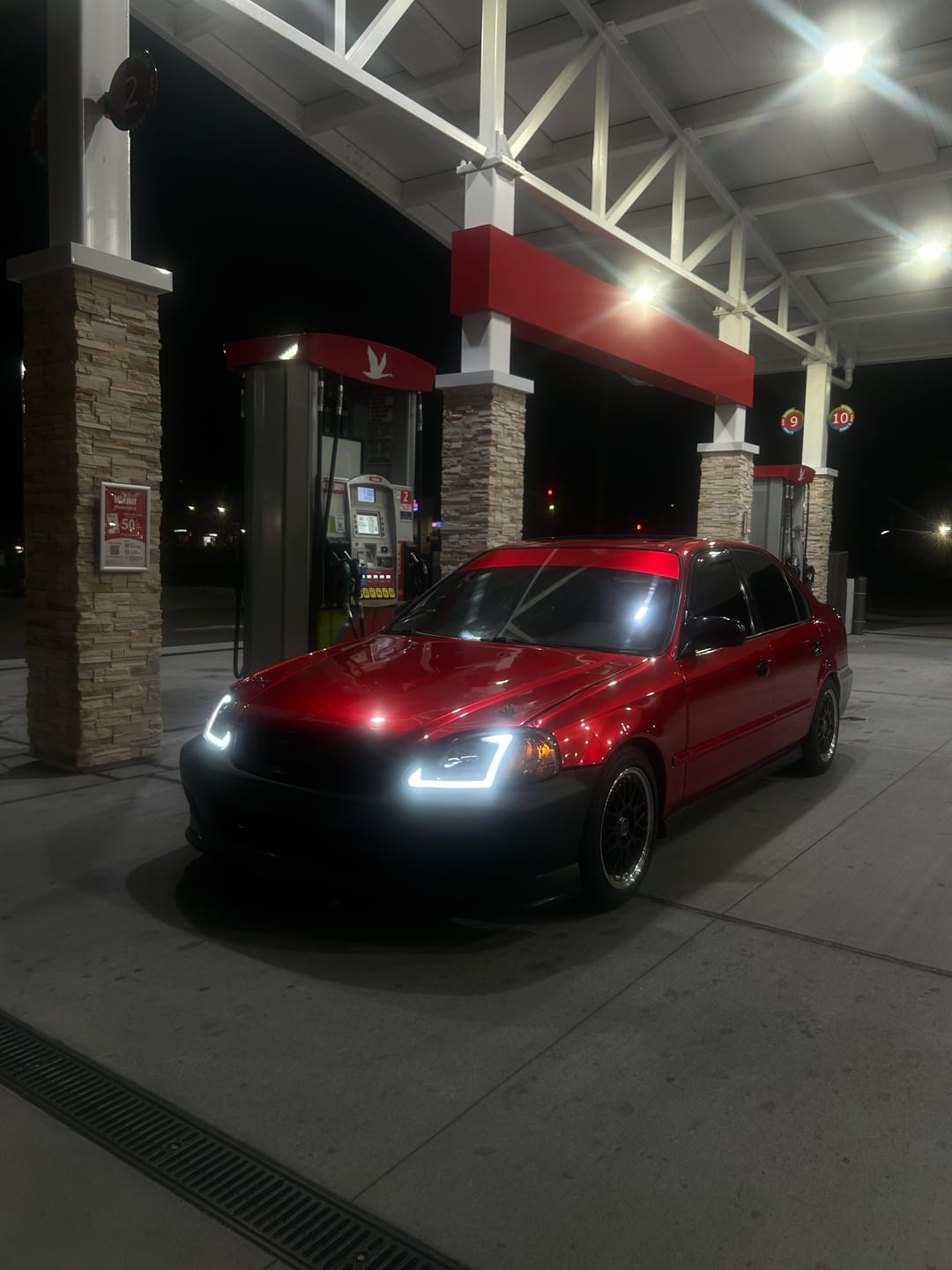 Ravoony Plus Gloss Metallic Vampire Red Vinyl Car Wrap review Jessie Diza