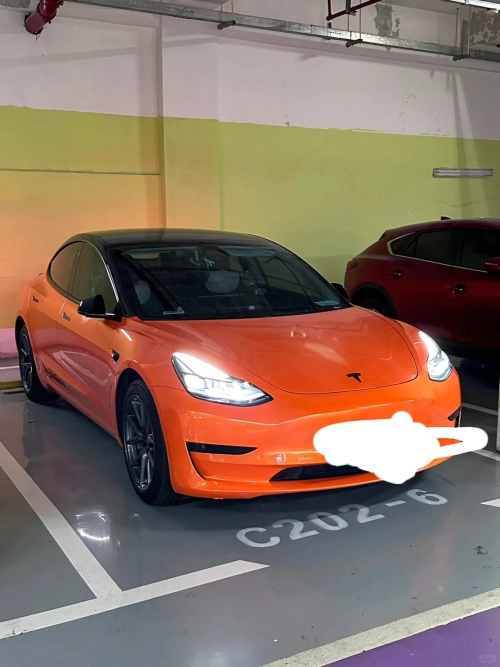 Ravoony Basic PET Gloss Orange Car Wrap review 