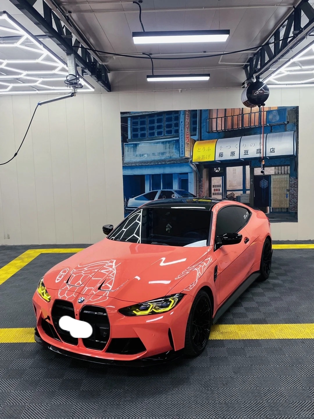 Ravoony Basic PET Glossy Coral Orange Vinyl Wrap review Custom Ride Studio 00