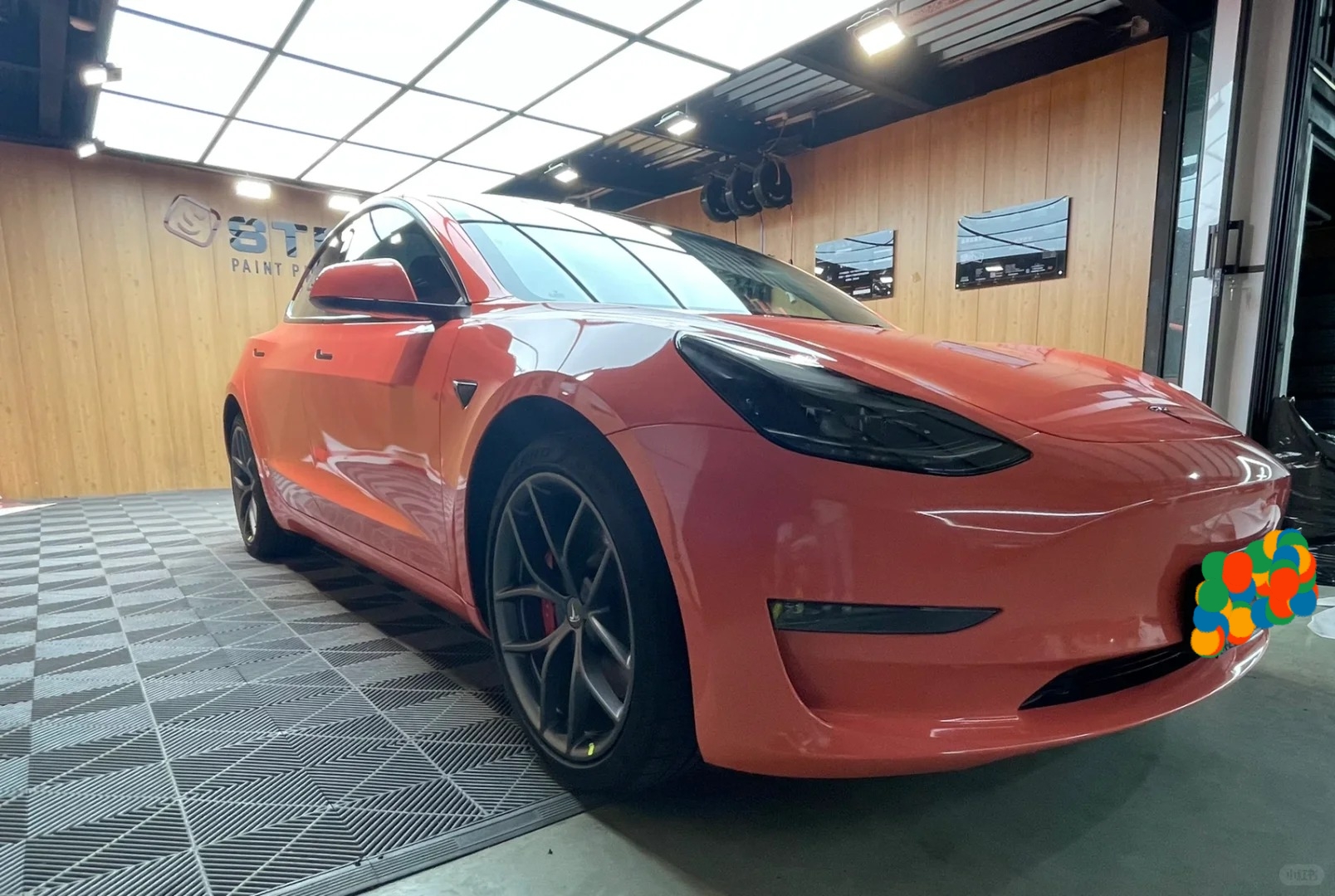 Ravoony Basic PET Glossy Coral Orange Vinyl Wrap review Metro Custom Wraps 01