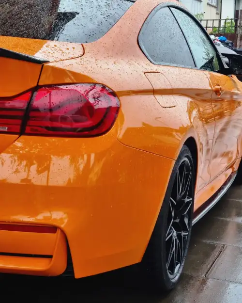 Ravoony Basic PET Gloss Crystal Mclaren Orange Wrap review 