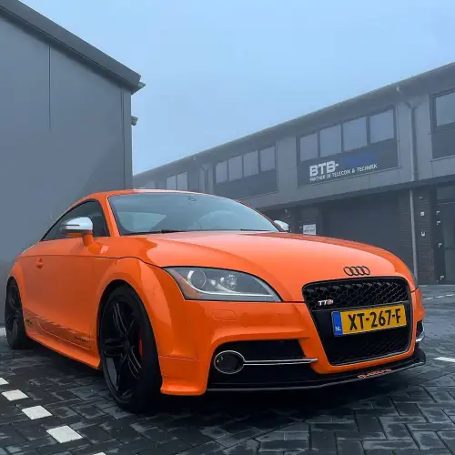 Ravoony Basic PET Gloss Crystal Mclaren Orange Wrap review 