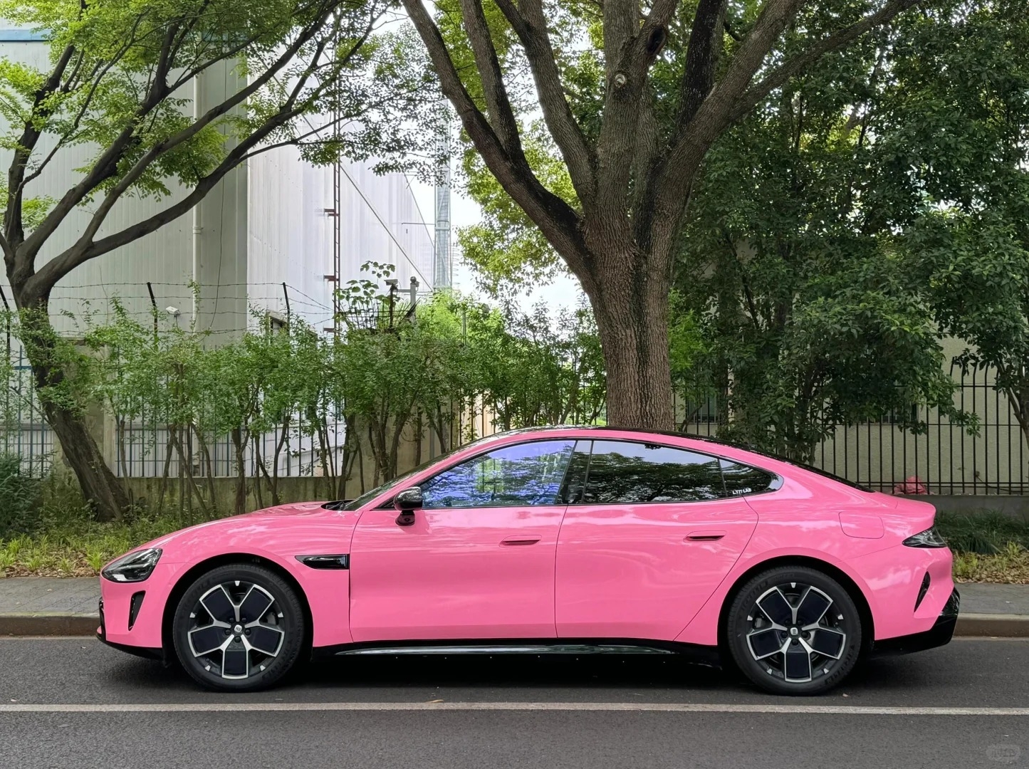 Ravoony Basic PET Glossy Princess Pink Vinyl Car Wrap review 2