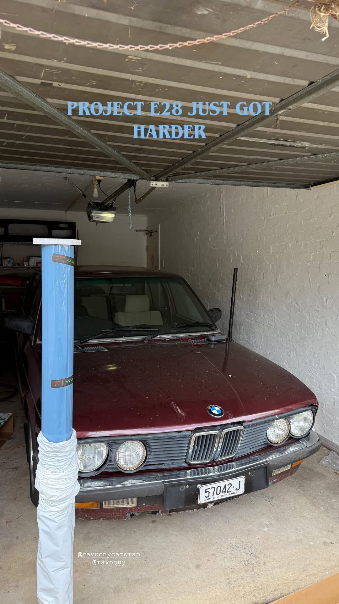 Ravoony Plus PET Gloss China Blue Car Vinyl Wrap review 0