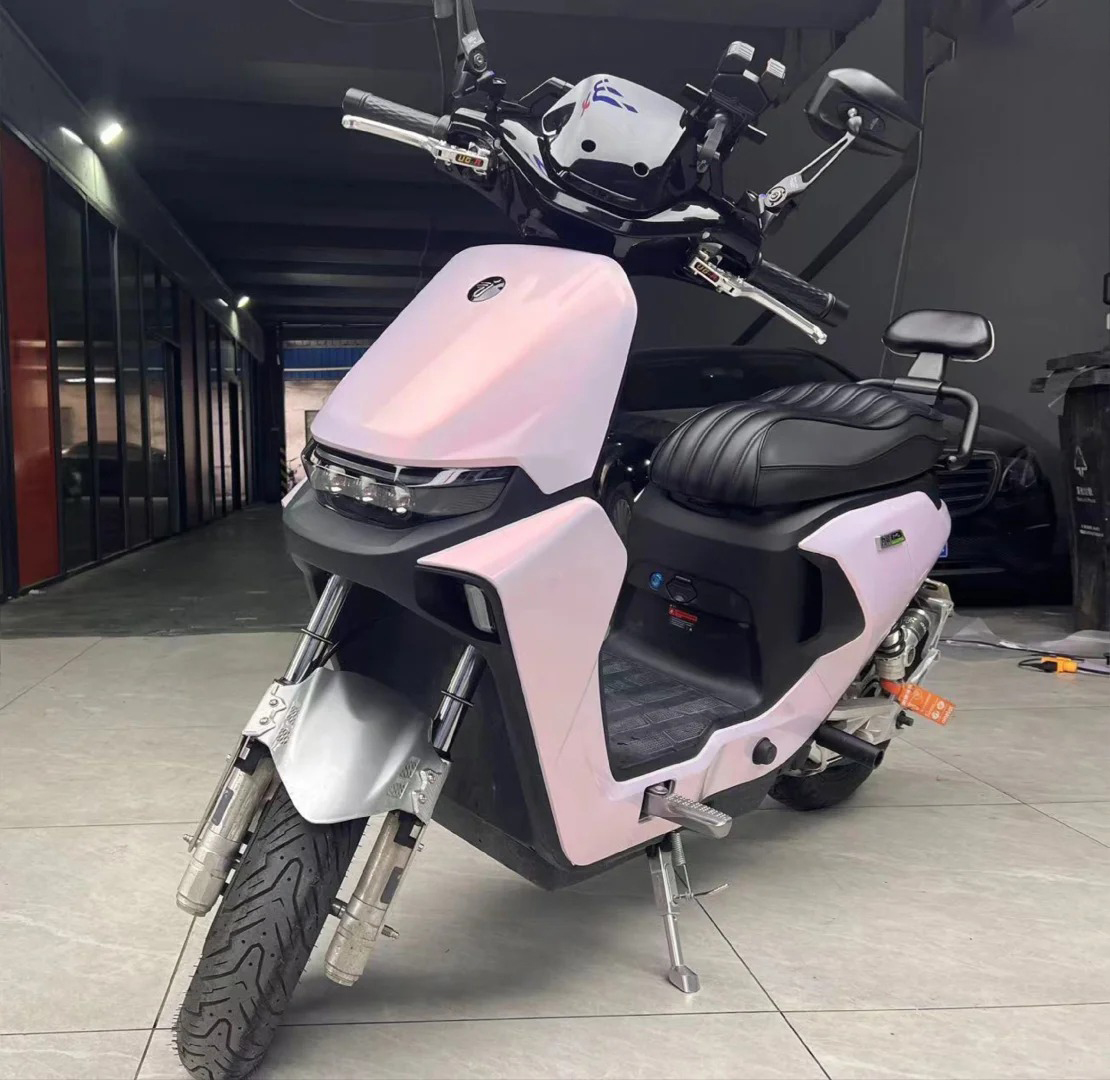 Ravoony Plus Glossy Flower Pink Car Wrap review 0