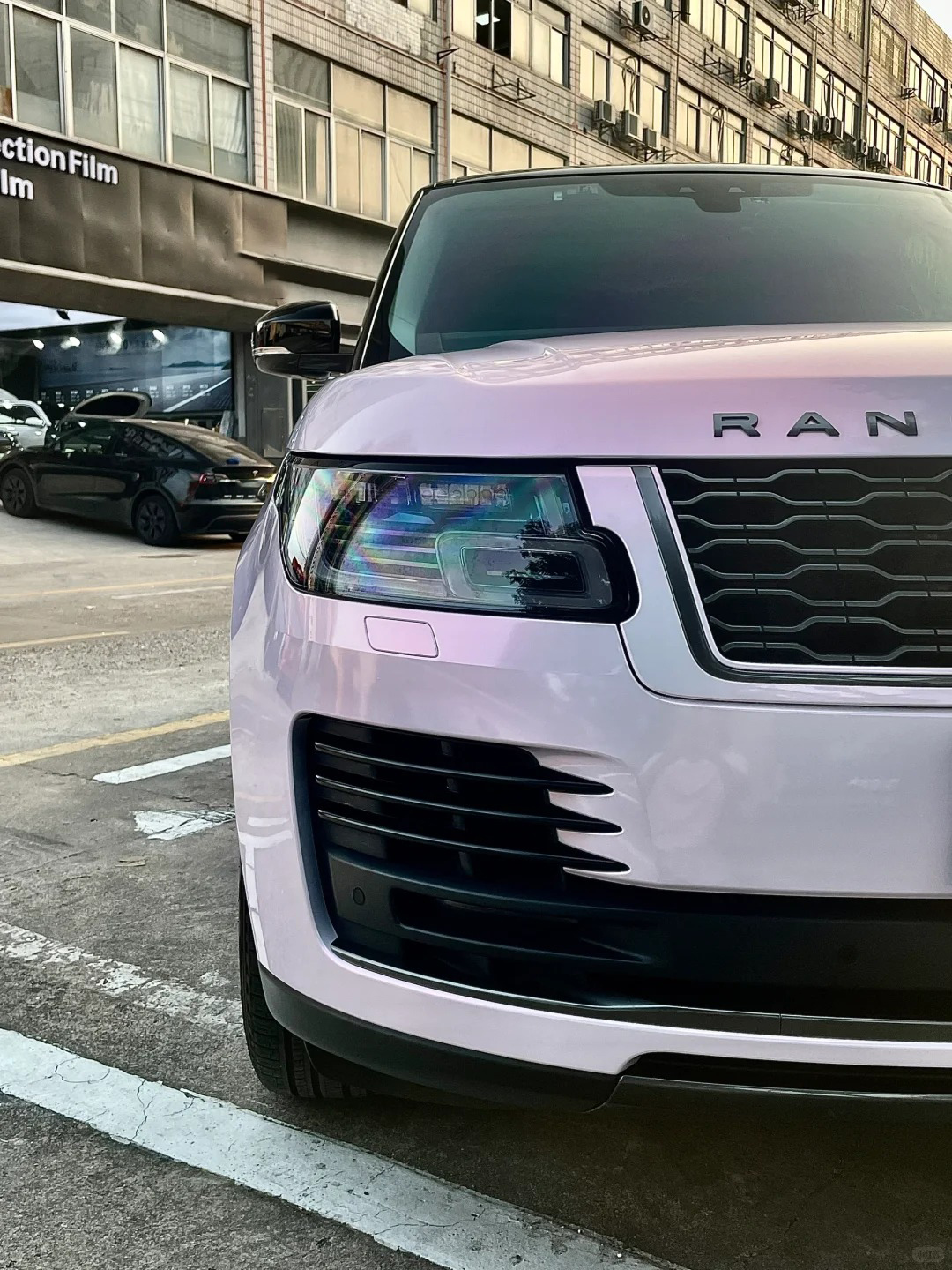 Ravoony Plus Glossy Flower Pink Car Wrap review 1