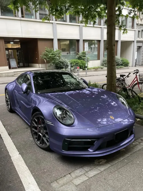 Ravoony Plus Gloss Liquid Metallic Viola Purple Car Wrap review 