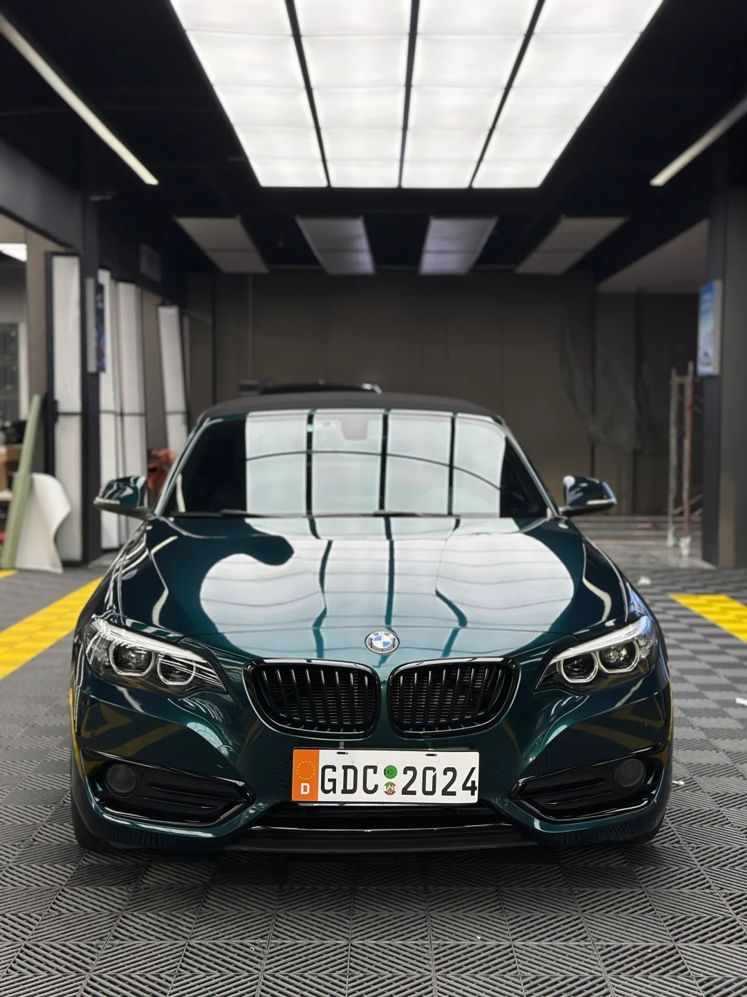 Ravoony Plus Gloss Metallic Midnight Green Car Wrap review 1