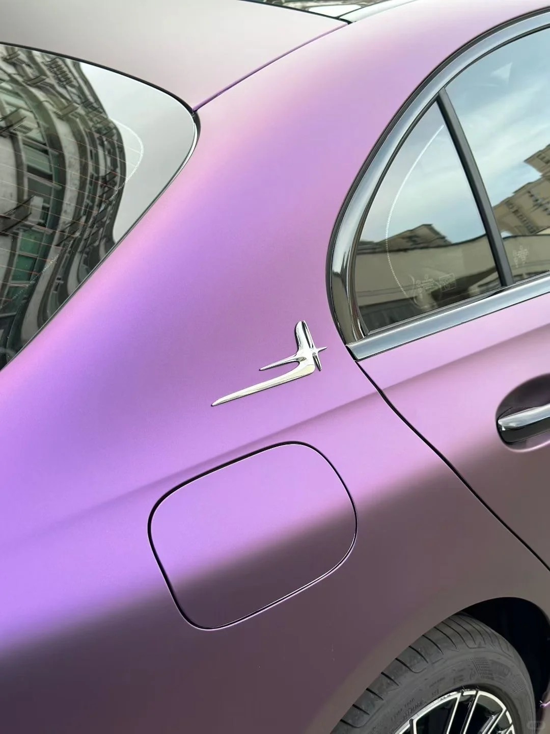 Ravoony Plus Ultimate Flat Magic Purple Car Vinyl Wrap review 2