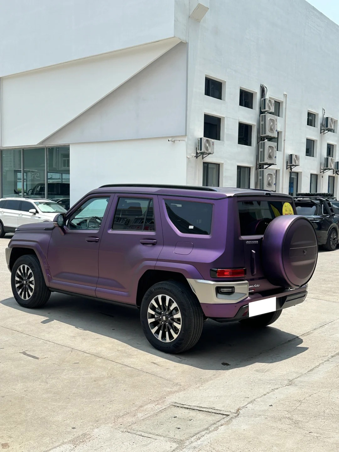 Ravoony Plus Ultimate Flat Magic Purple Car Vinyl Wrap review 1