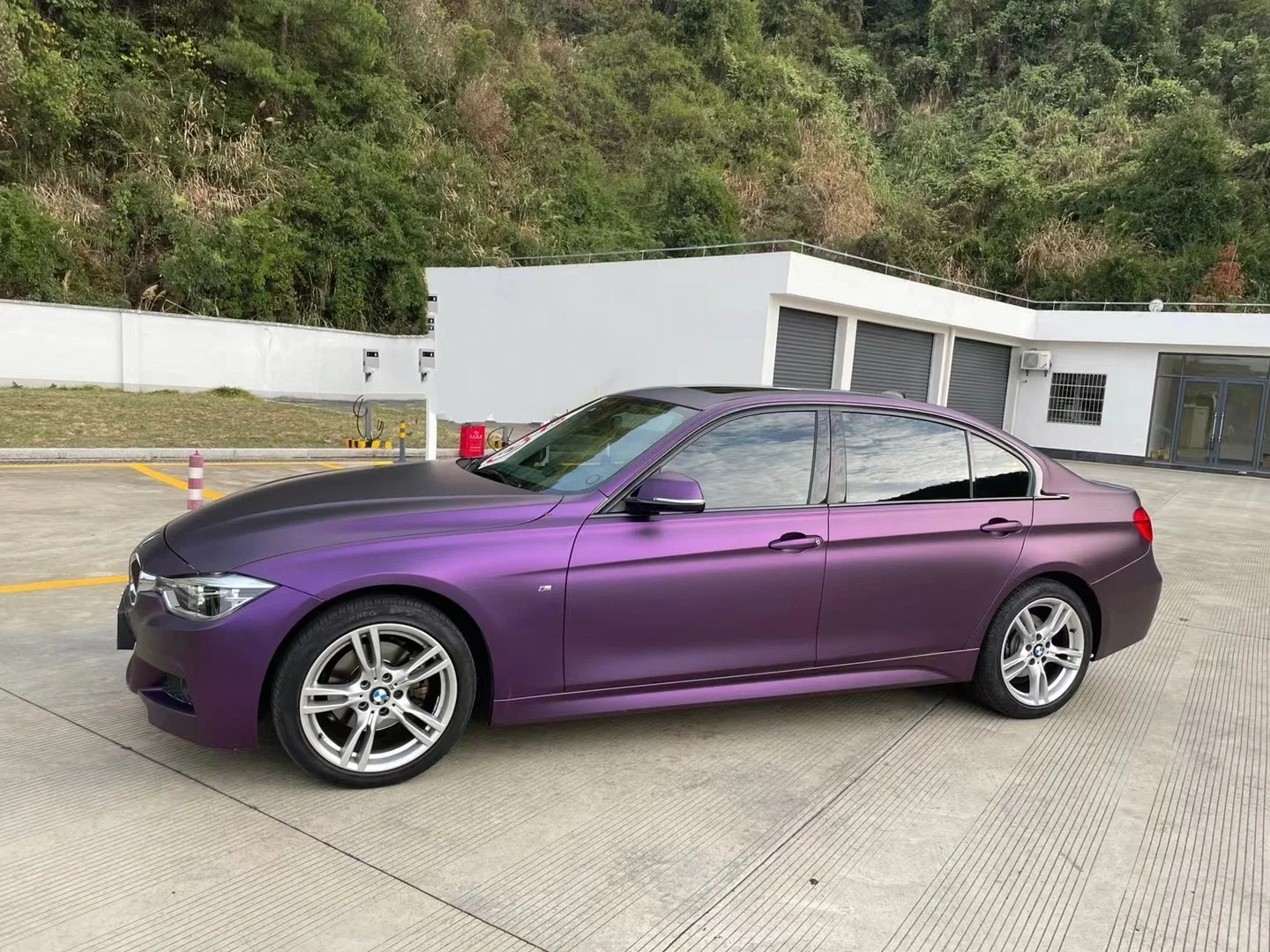 Ravoony Plus Ultimate Flat Magic Purple Car Vinyl Wrap review 0