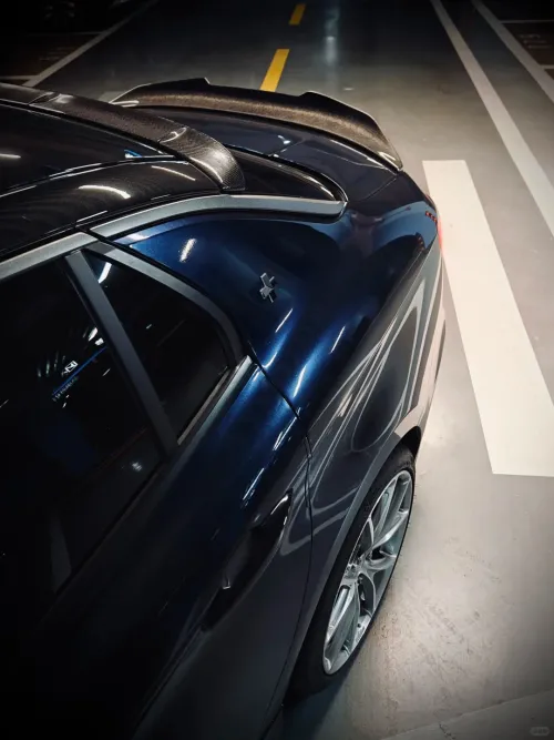 Ravoony Plus Gloss Ghost Midnight Blue Car Vinyl Wrap review 