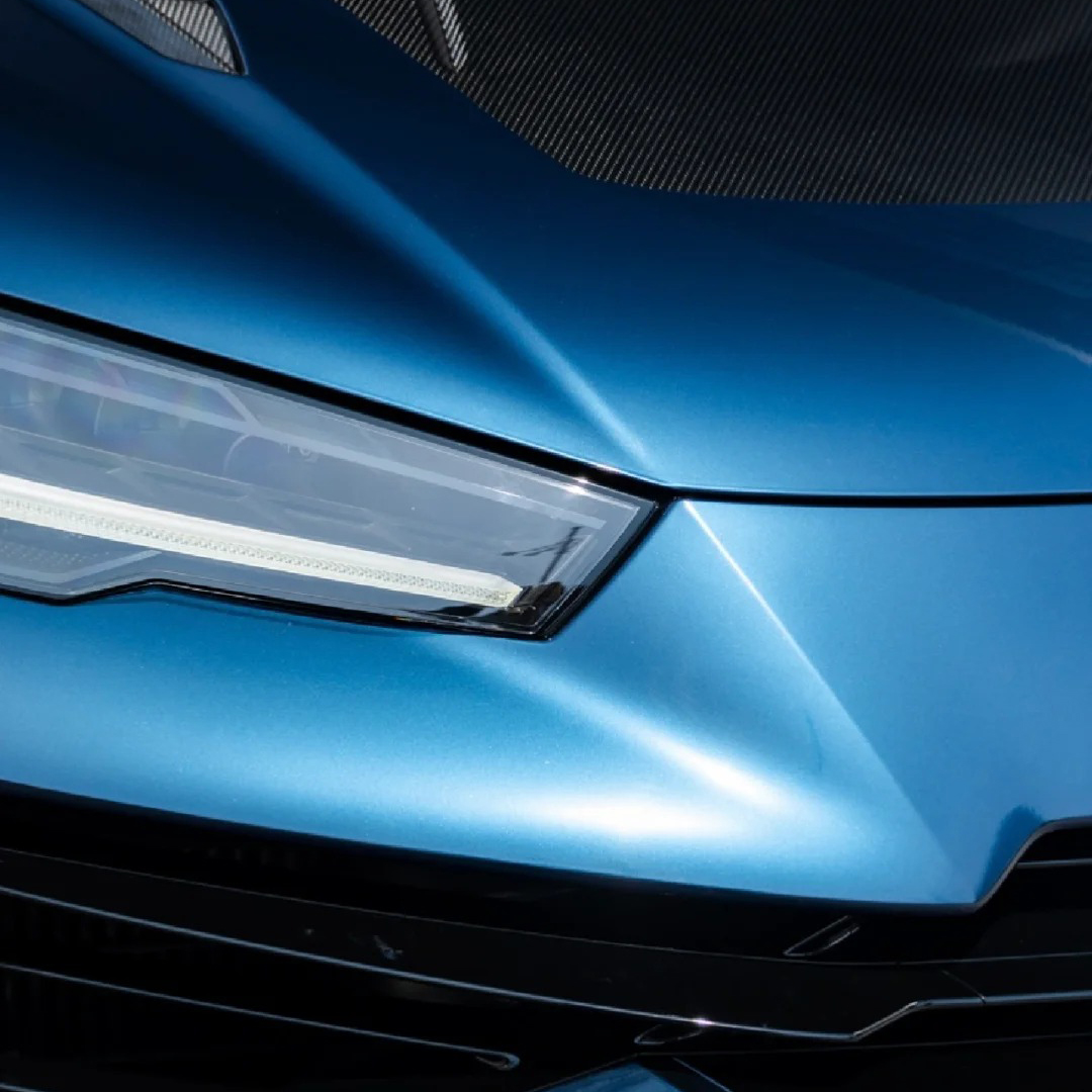 Ravoony Plus Gloss Ghost Midnight Blue Car Vinyl Wrap review 4