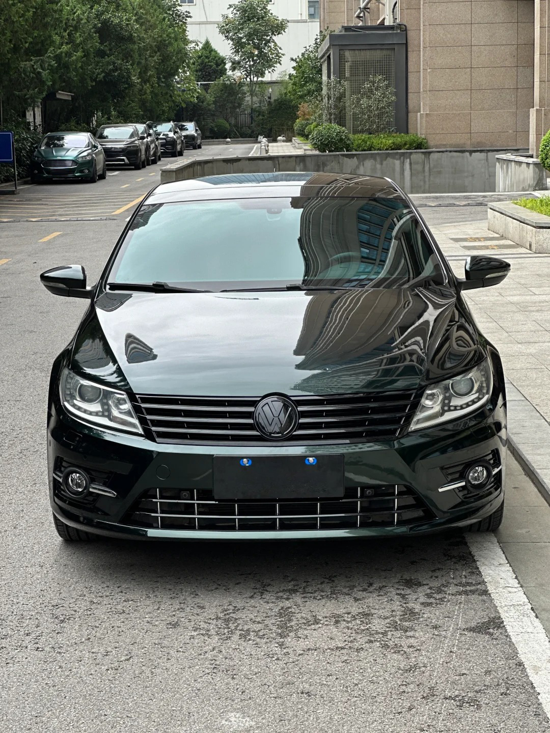 Ravoony Plus Gloss Pearlized Benz Emerald Green Car Vinyl Wrap review Lila Park 00