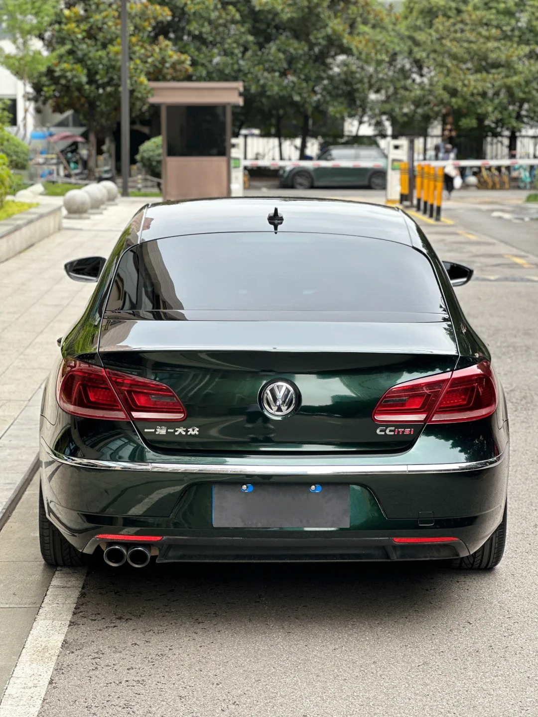 Ravoony Plus Gloss Pearlized Benz Emerald Green Car Vinyl Wrap review Lila Park 06