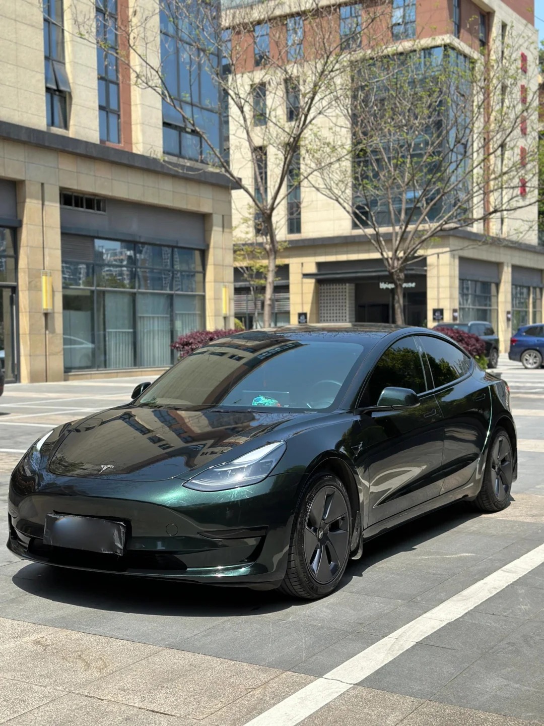 Ravoony Plus Gloss Pearlized Benz Emerald Green Car Vinyl Wrap review Zara Chen 00