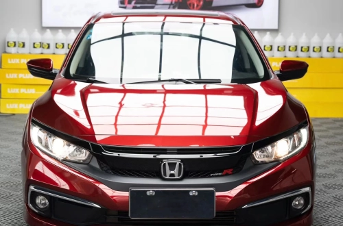 Ravoony Plus PET Tesla Gloss Midnight Cherry Red Vinyl Car Wrap review 